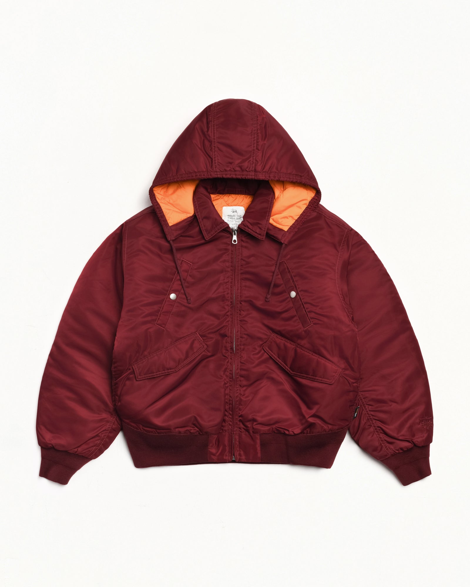 FLIGHT BOMBER - Burgundy