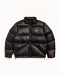 MICRO RIPSTOP DOWN JACKET - Jet Black