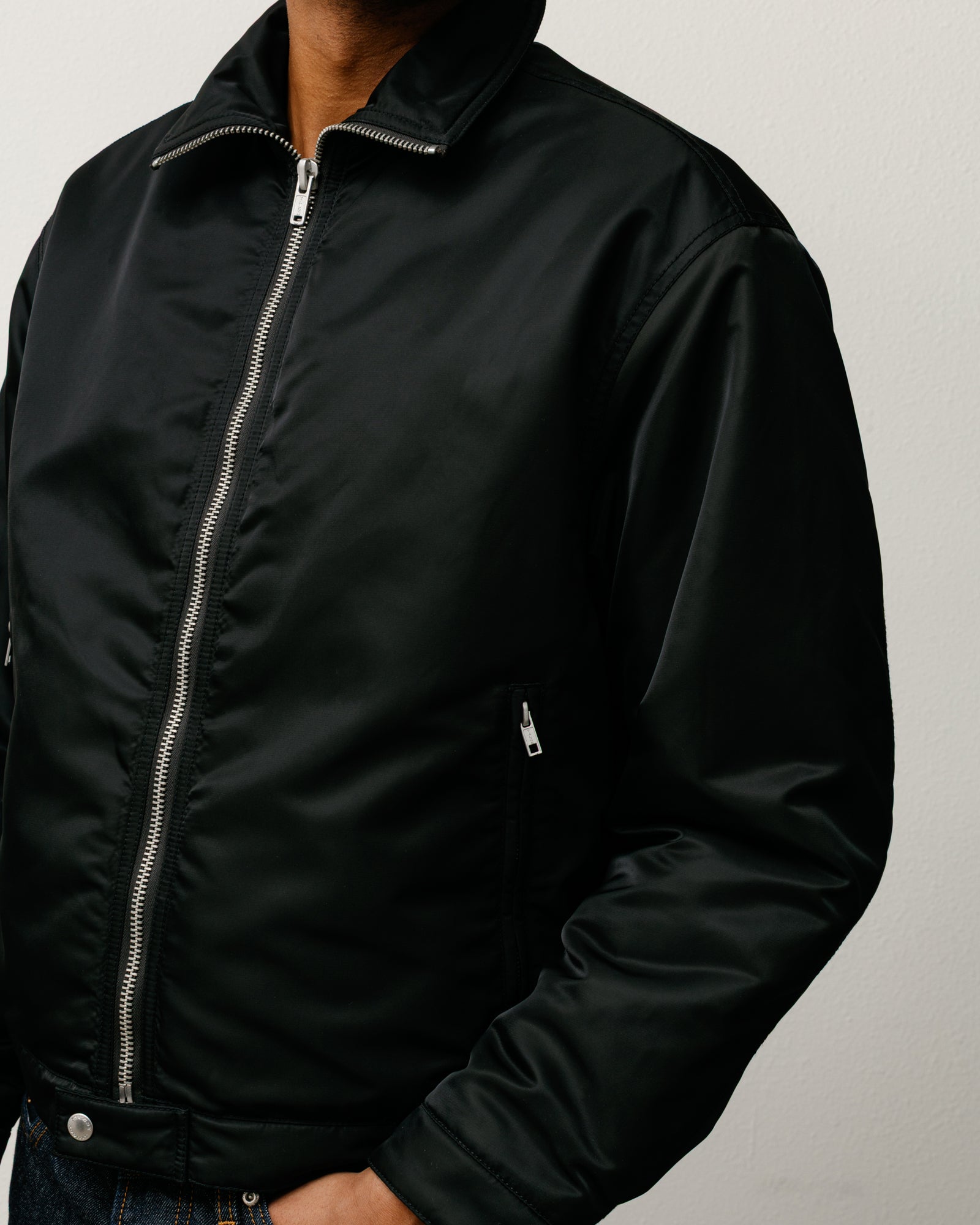 PILE LINED ZIP JACKET