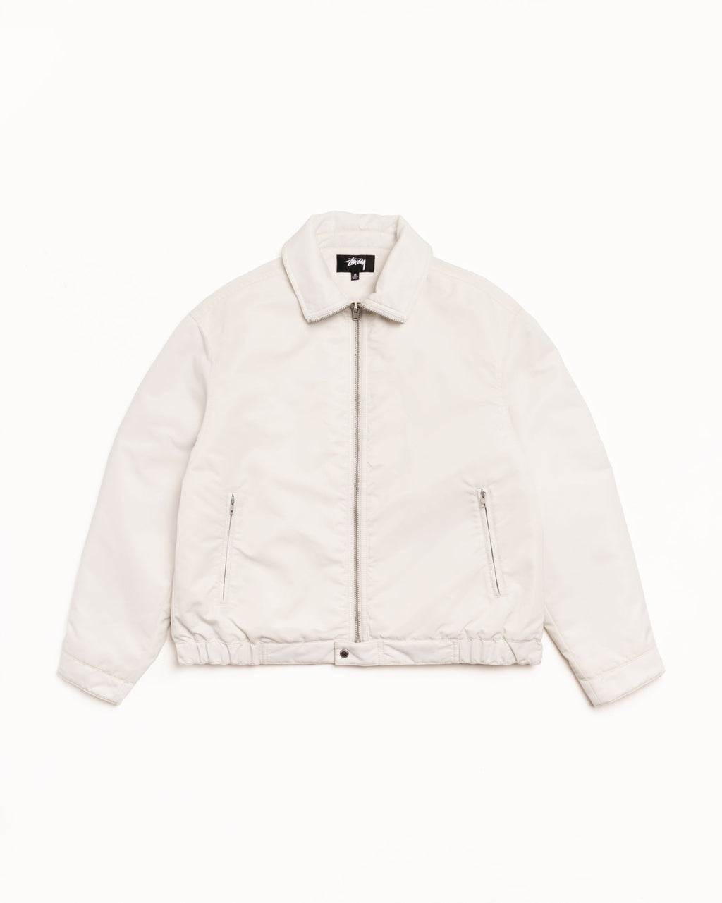 PILE LINED ZIP JACKET - Bone
