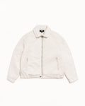PILE LINED ZIP JACKET - Bone
