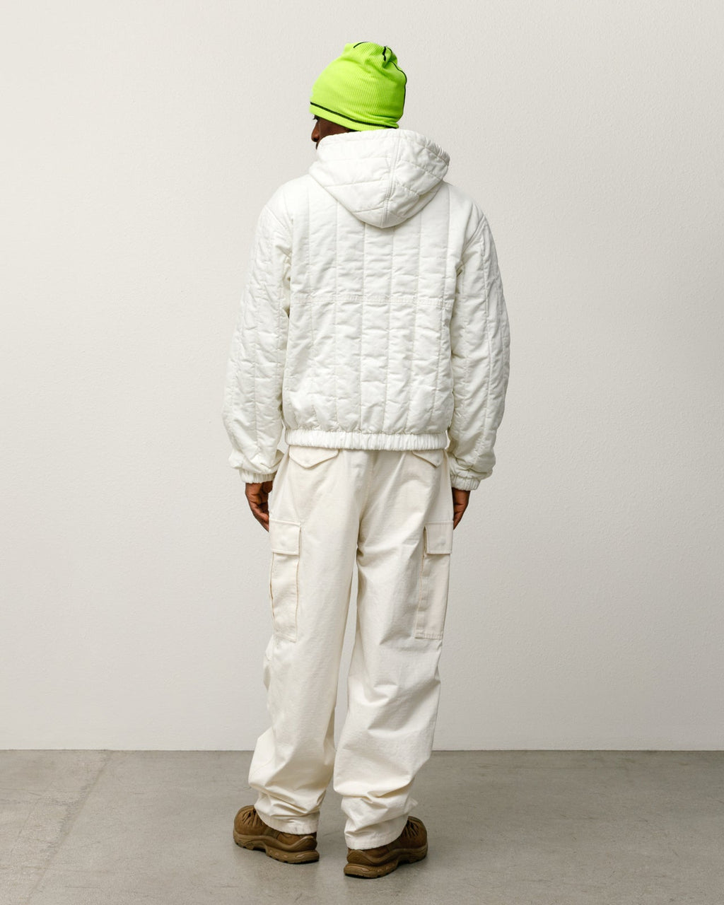 QUILTED CANVAS WORK JACKET