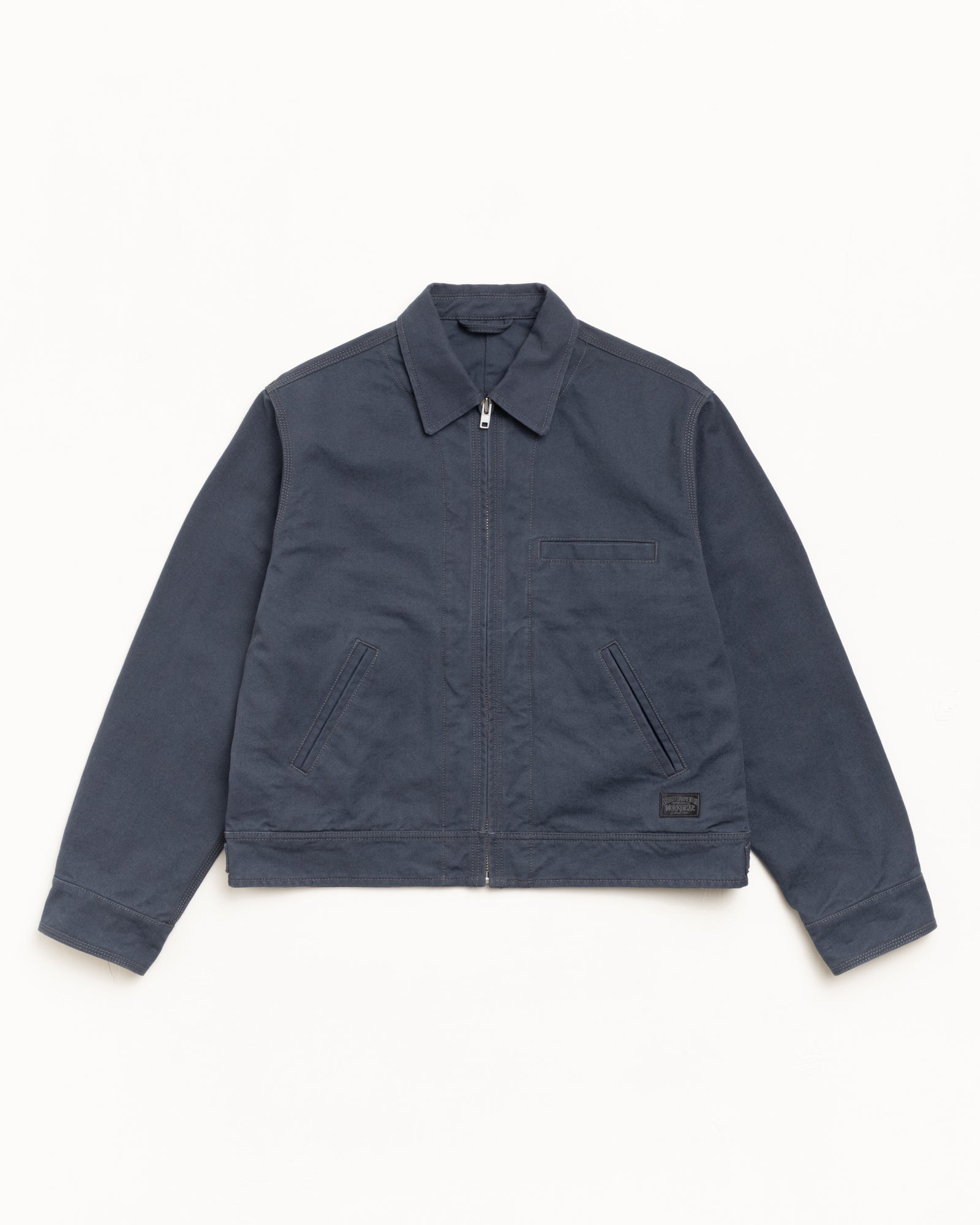 WORK JACKET COLLARED - Blue