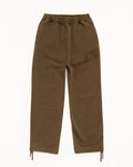 FADED GRAPHIC FLEECE PANT - Olive