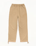 FADED GRAPHIC FLEECE PANT - Washed Beige