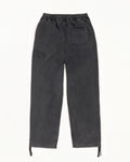 FADED GRAPHIC FLEECE PANT - Washed Black