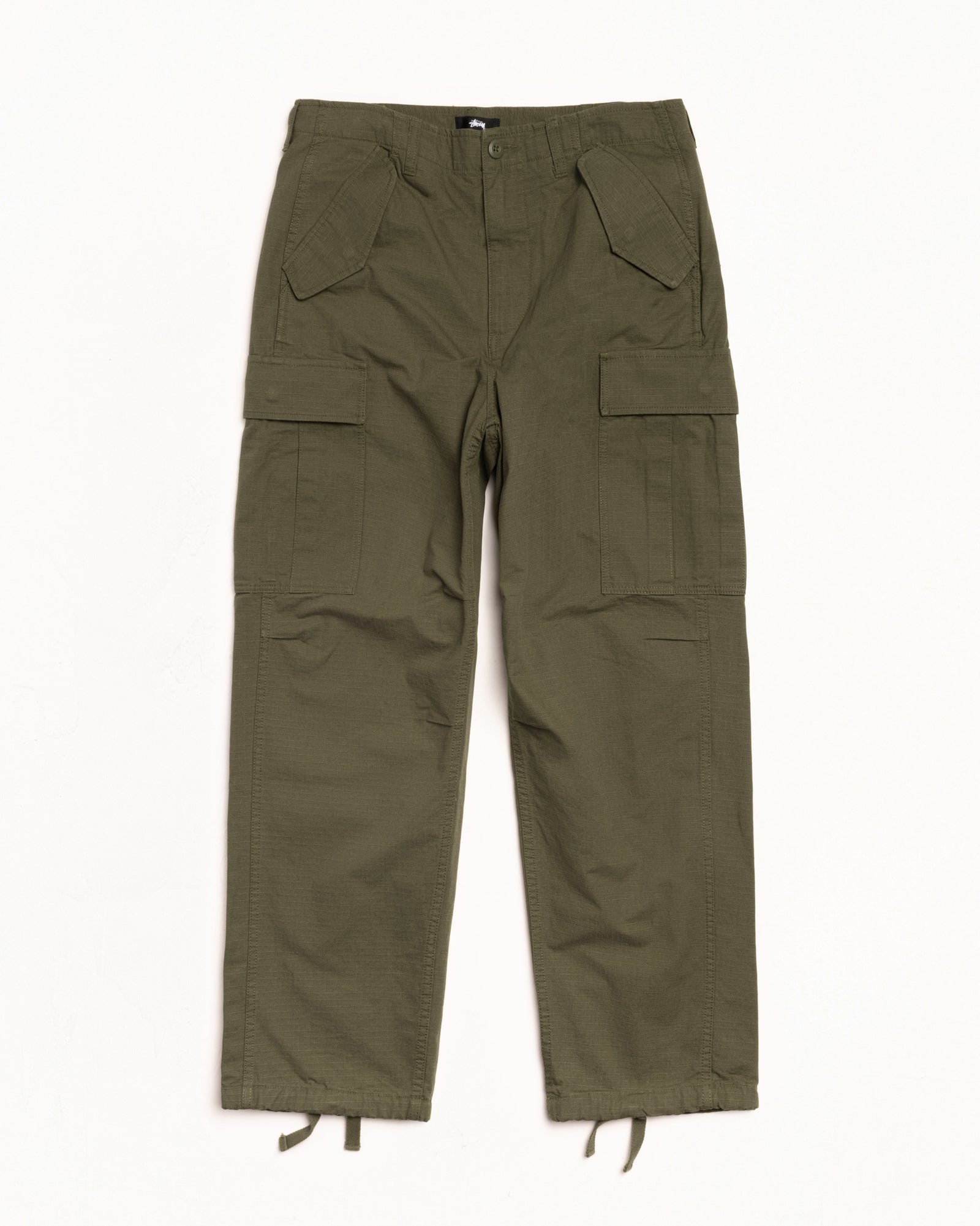 MILITARY CARGO PANT RIPSTOP - Olive Green