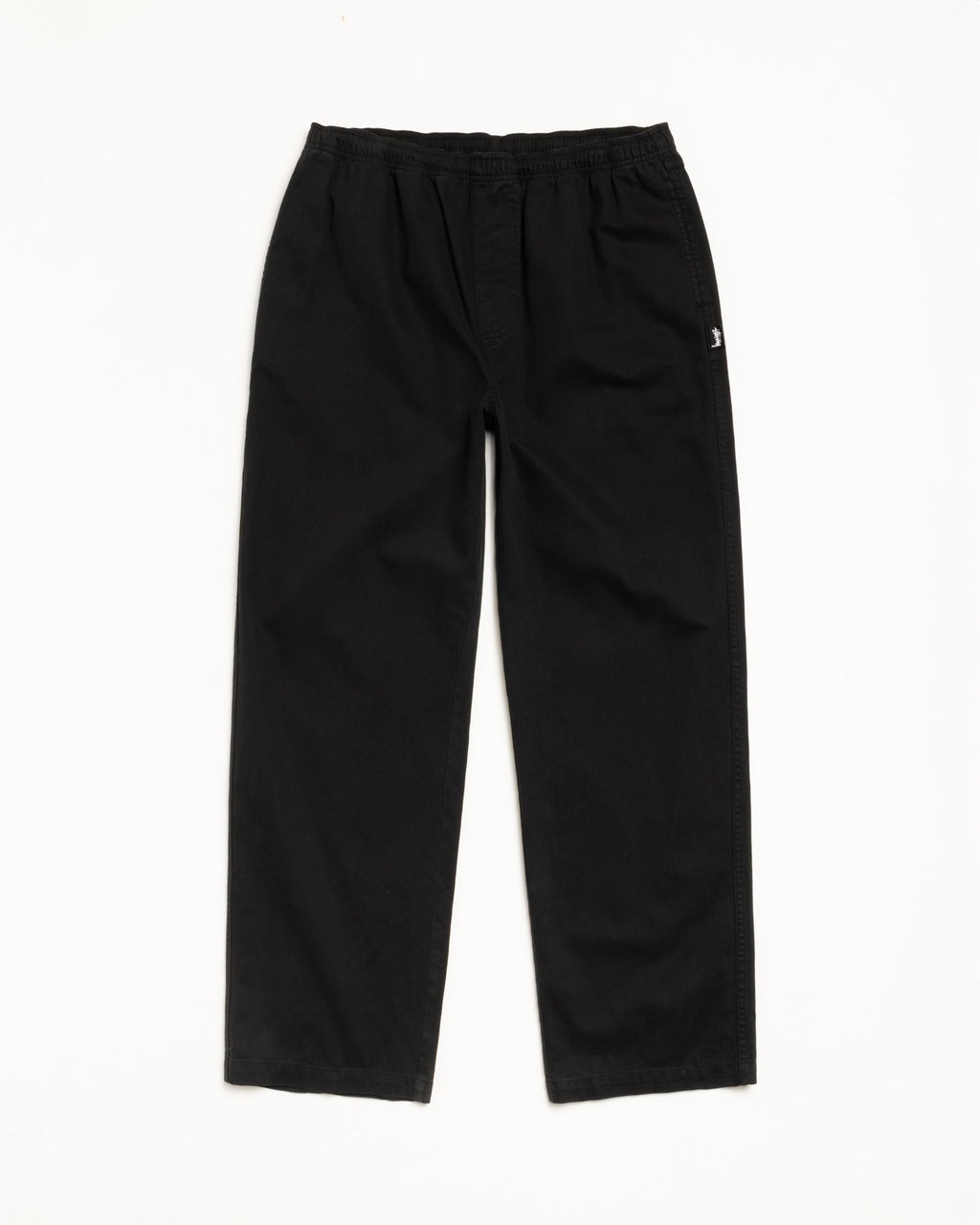 BEACH PANT COTTON TWILL - Black