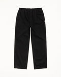 BEACH PANT COTTON TWILL - Black