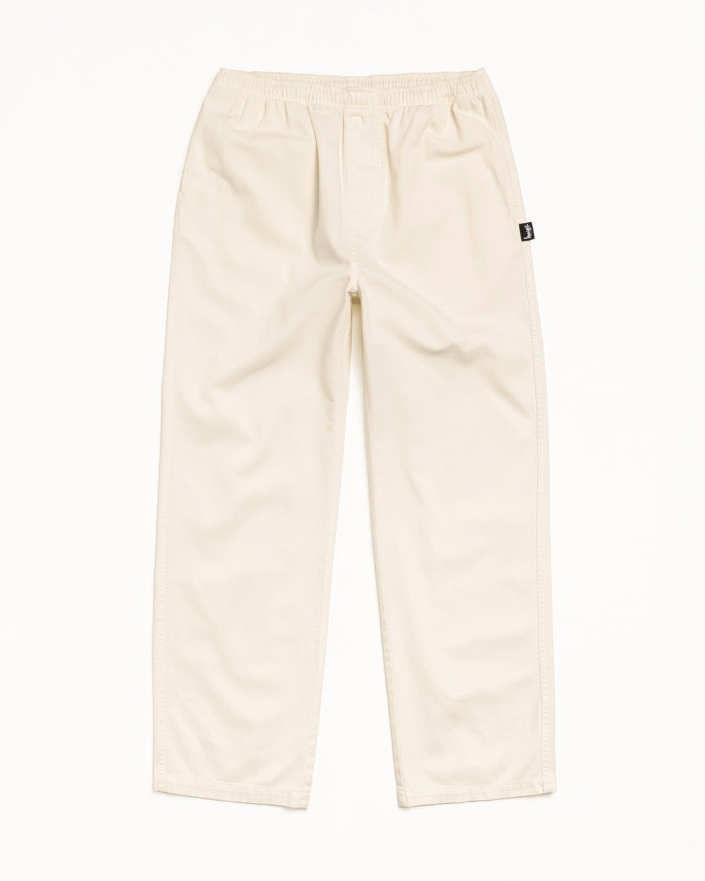 BEACH PANT COTTON TWILL - Bone