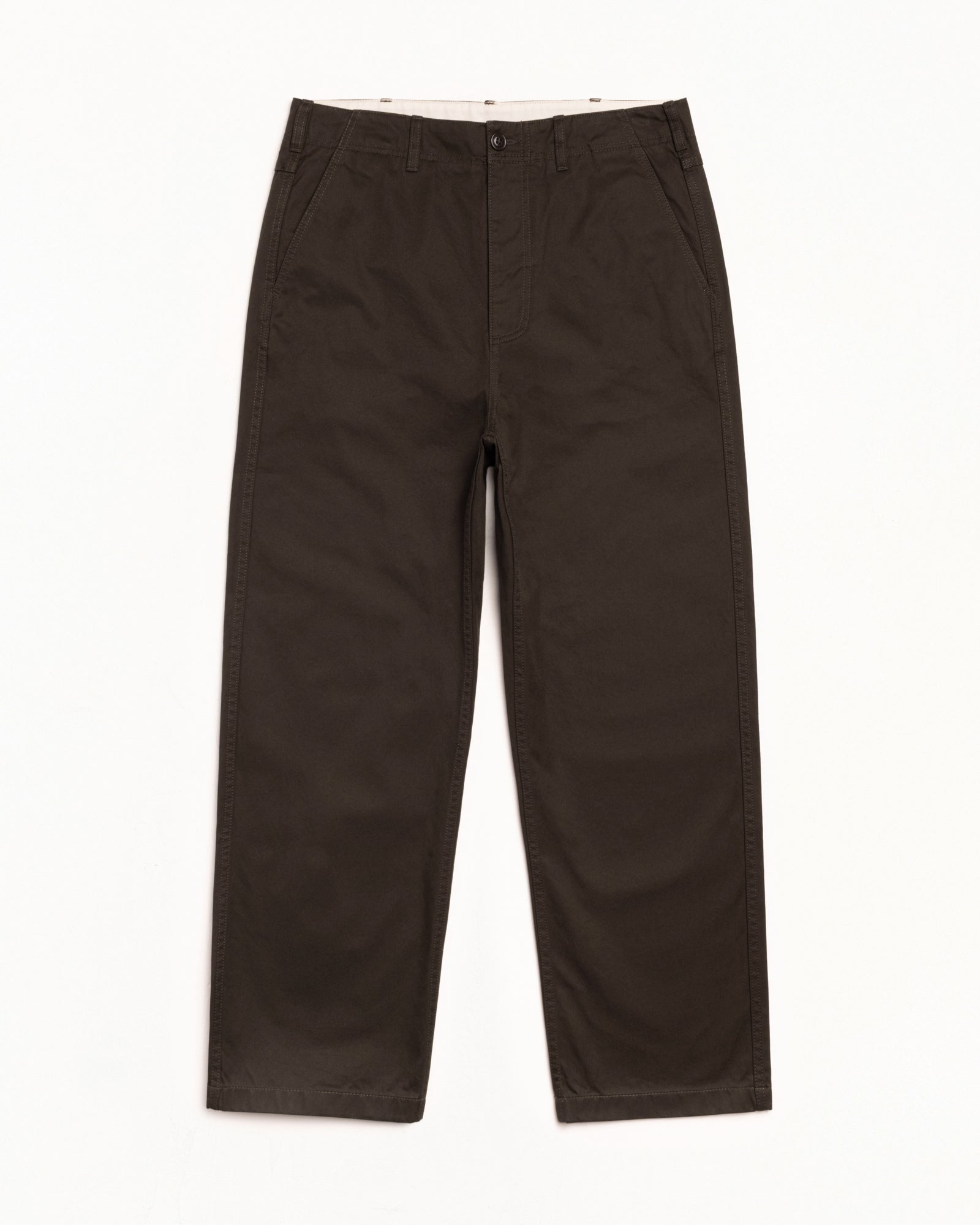 CHINO TROUSER - Brown