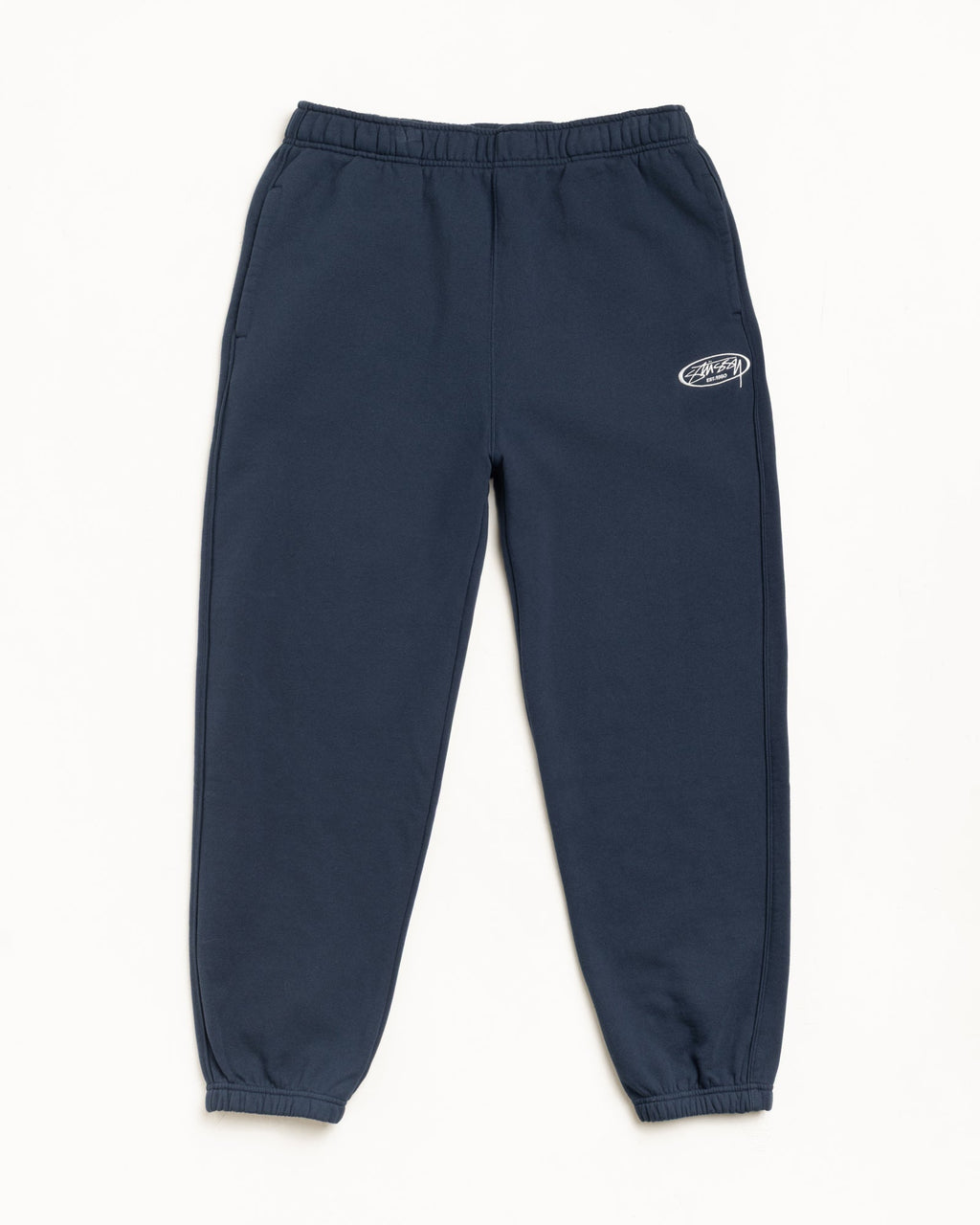 FLEECE TRACK PANT - Navy