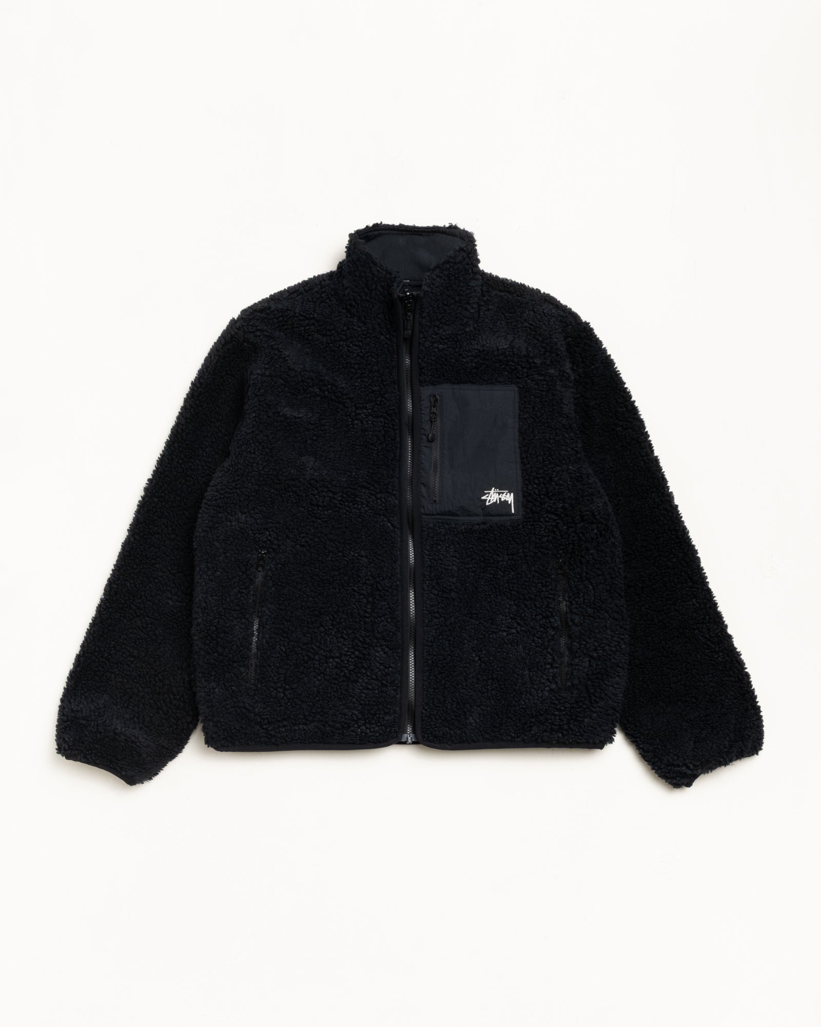 SHERPA REVERSIBLE JACKET - Black