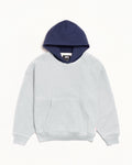 TWO TONE HOODIE - Grey Heather