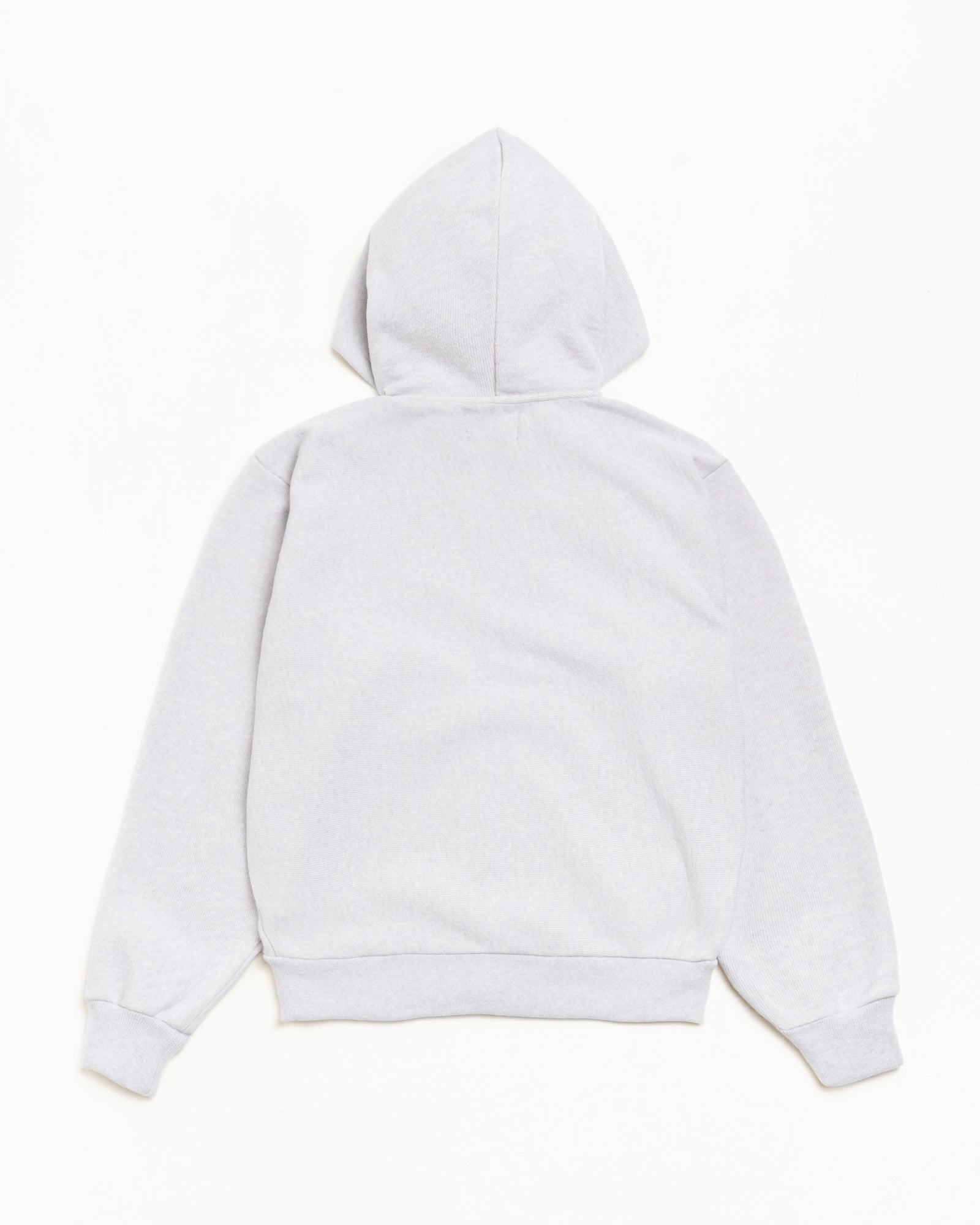 PATCH ZIP KNIT HOODIE