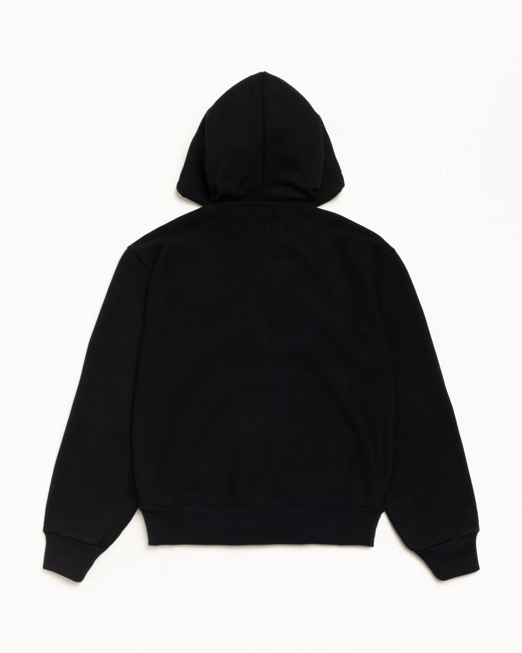 PATCH ZIP KNIT HOODIE