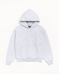GEAR APPLIQUE HOODIE - Ash Heather