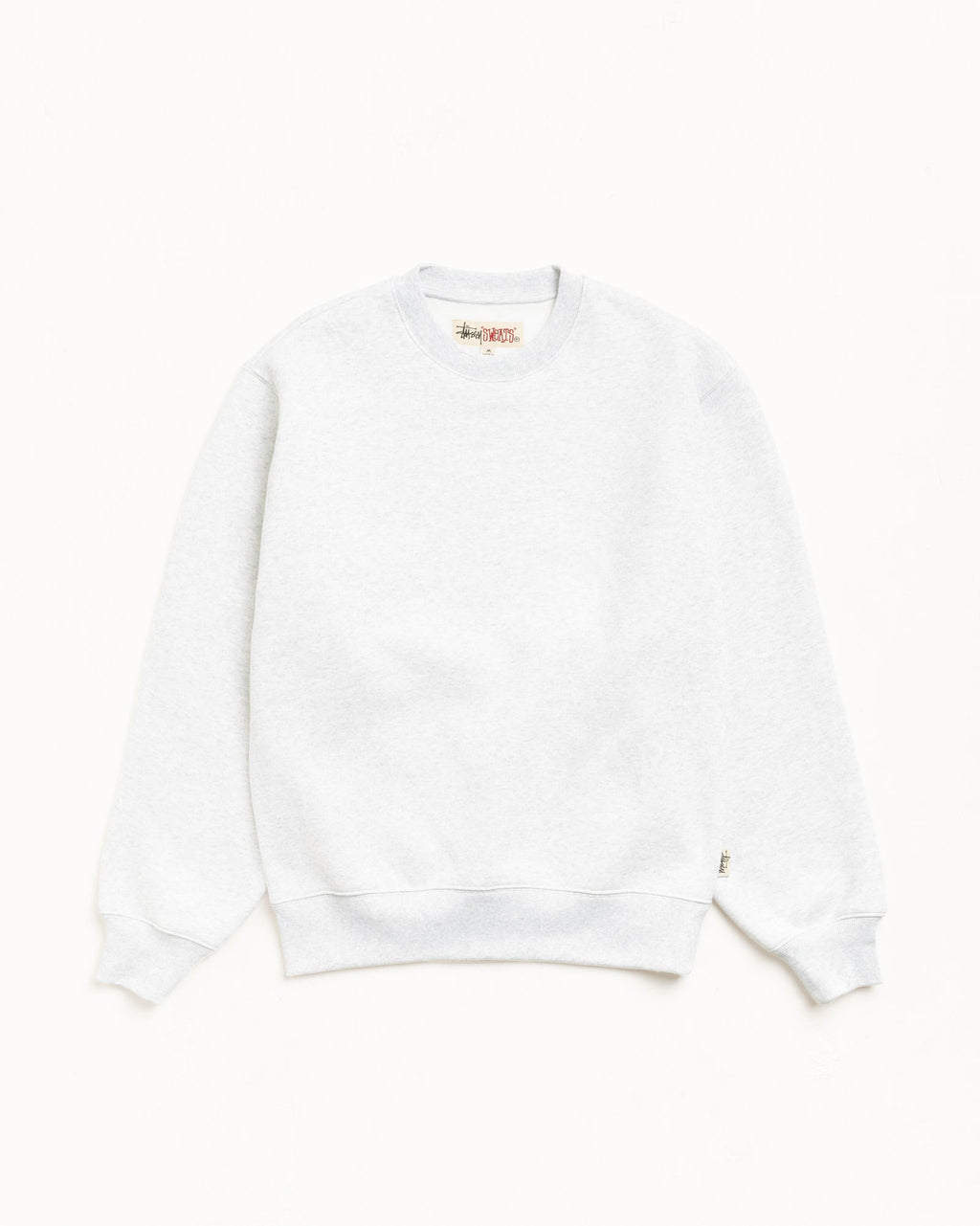 FLEECE CREW - Ash Heather