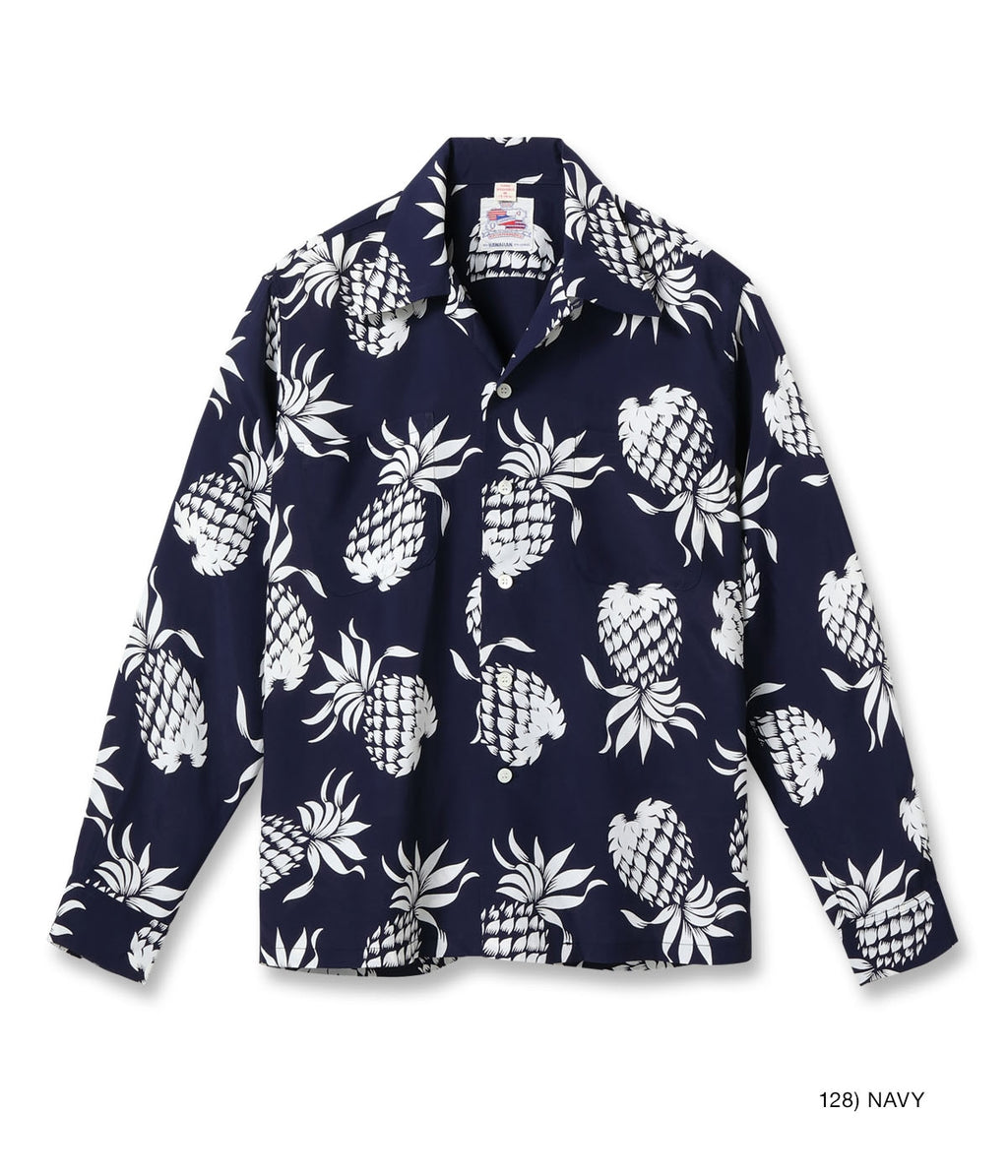 DUKE KAHANAMOKU SPECIAL EDITION “DUKE'S PINEAPPLE” (LONG SLEEVE) - NAVY