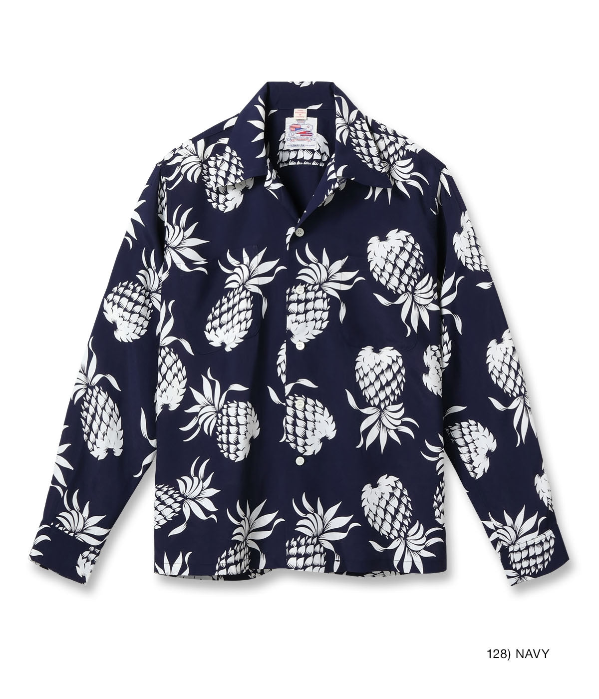 DUKE KAHANAMOKU SPECIAL EDITION “DUKE'S PINEAPPLE” (LONG SLEEVE) - NAVY