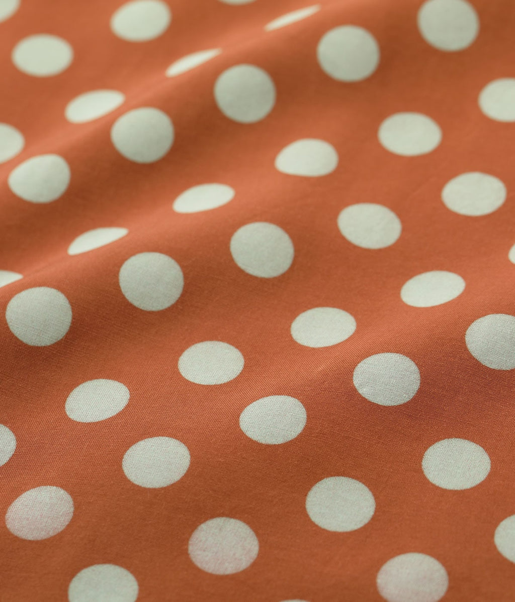 HIGH DENSITY RAYON OPEN SHIRT “POLKA DOT”
