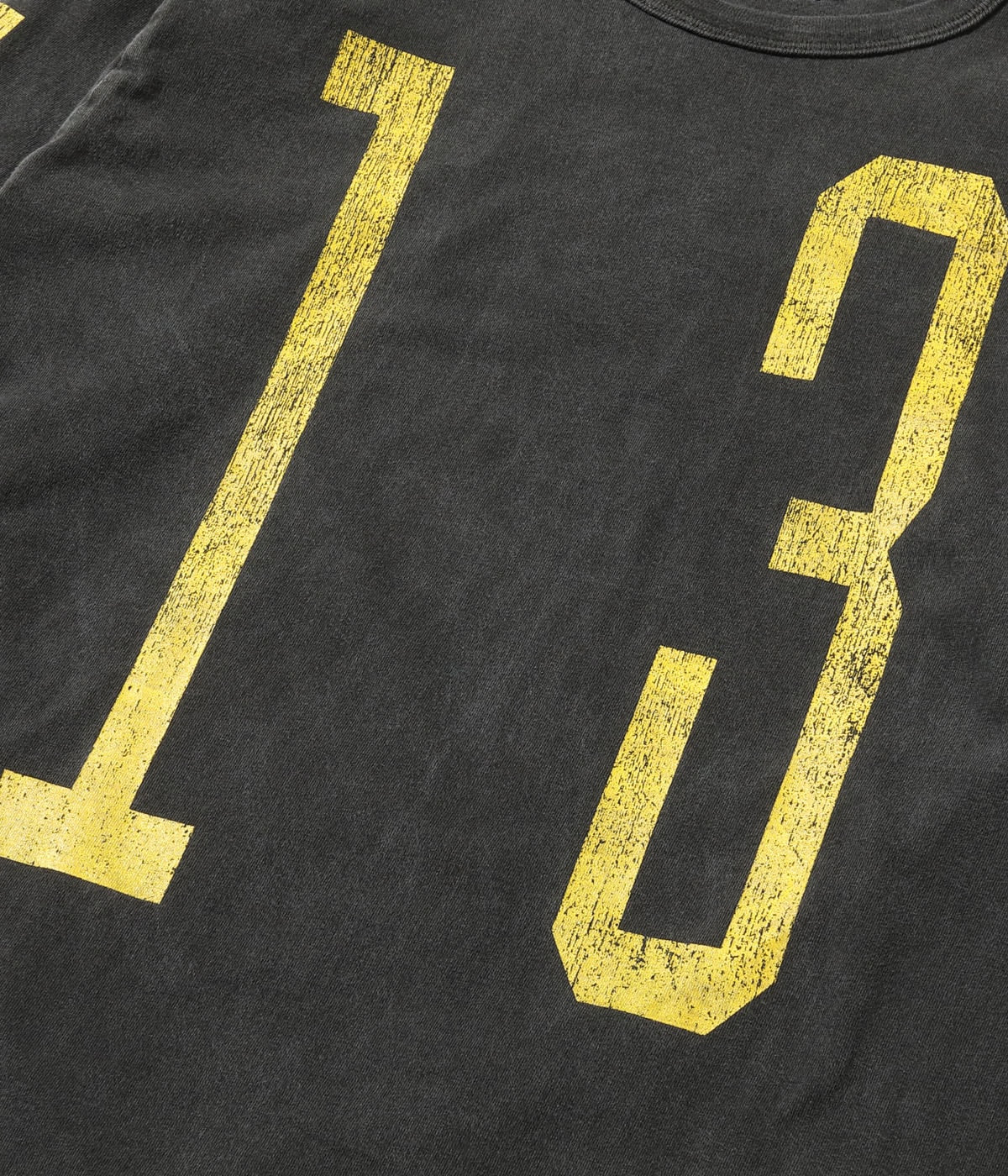 MODUCT PIGMENT DYED “UNLUCKY NUMBER” T-SHIRT (LONG SLEEVE)