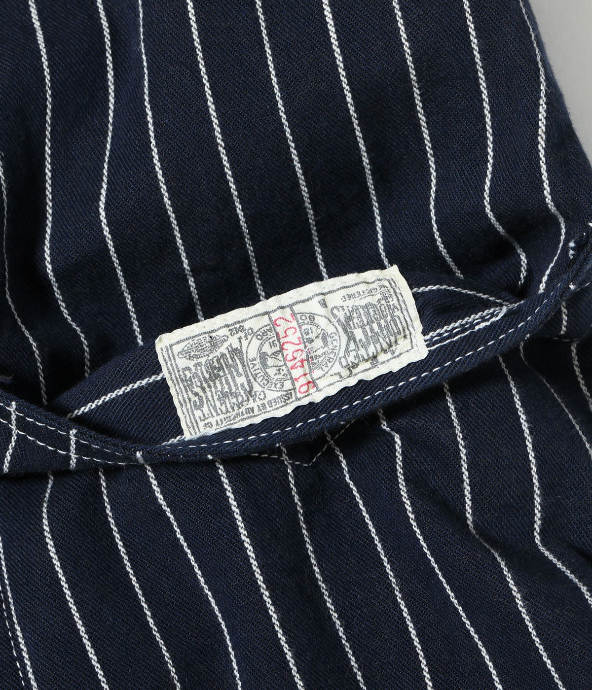 HEADLIGHT 8oz. SPECIAL WOVEN STRIPE DENIM WORK COAT