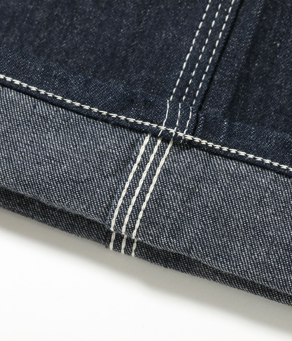 HEADLIGHT 11oz. BLUE DENIM LOW BACK OVERALLS