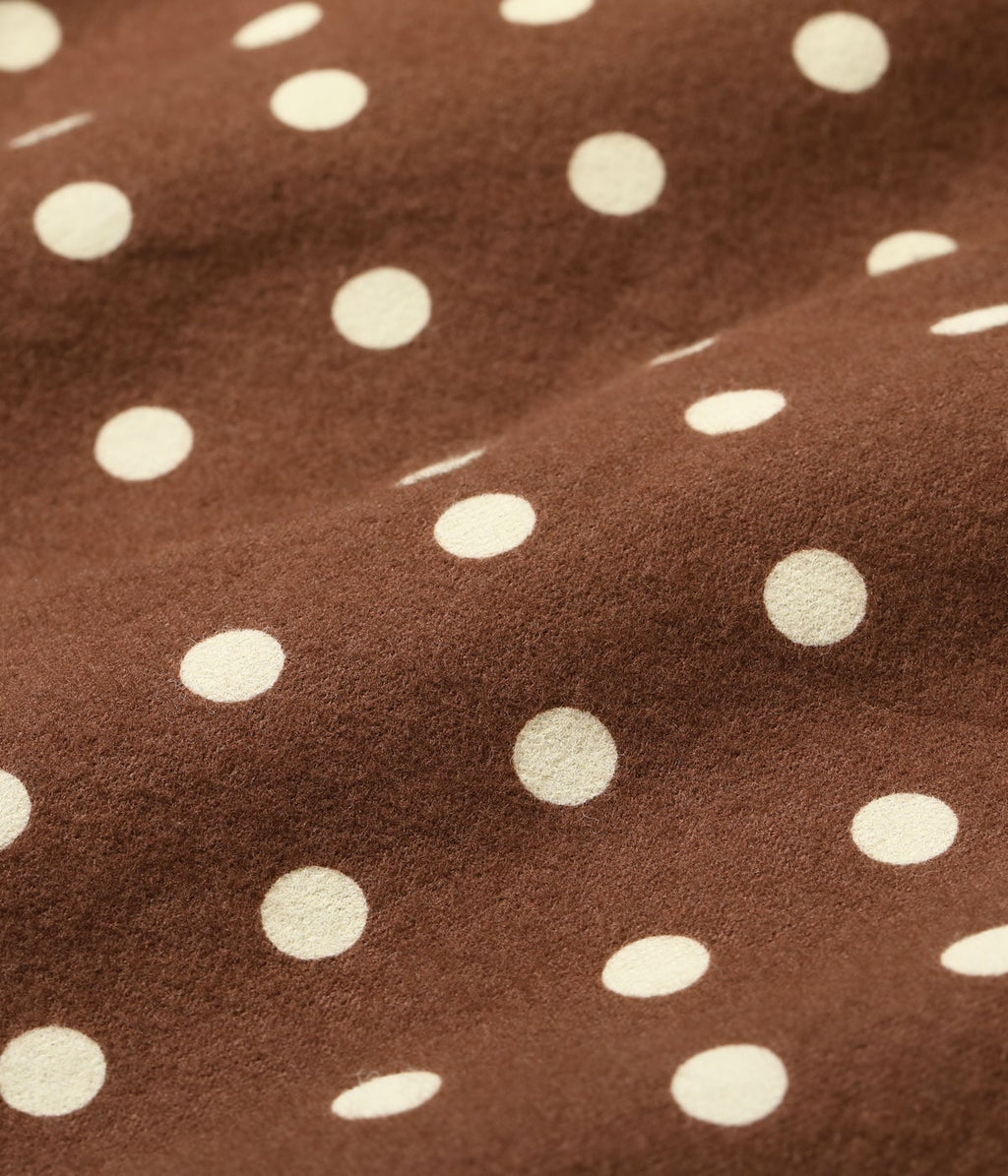 Early 1950s Style Flannel Sports Shirt “POLKA DOT”