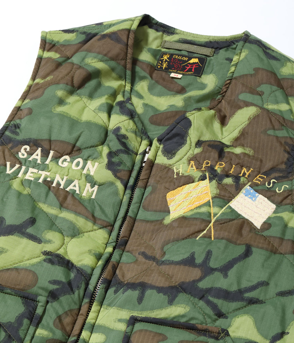 Early 1960s Style Vietnam Liner Vest “VIET-NAM TIGER”