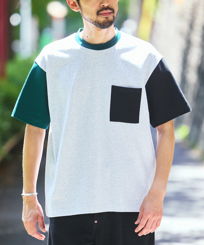 HEAVY WEIGHT/Heavy Weight Short Sleeve Crew Neck Pocket T-Shirt/10.5 ounces
