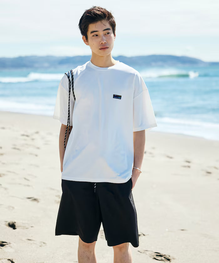 SPEEDRY Set with Bag Stretch Setup/T-Shirt/Shorts/3 in 1 /Rash Guard/Quick Dry/UV Cut/Heat Shield 【Limited Edition】