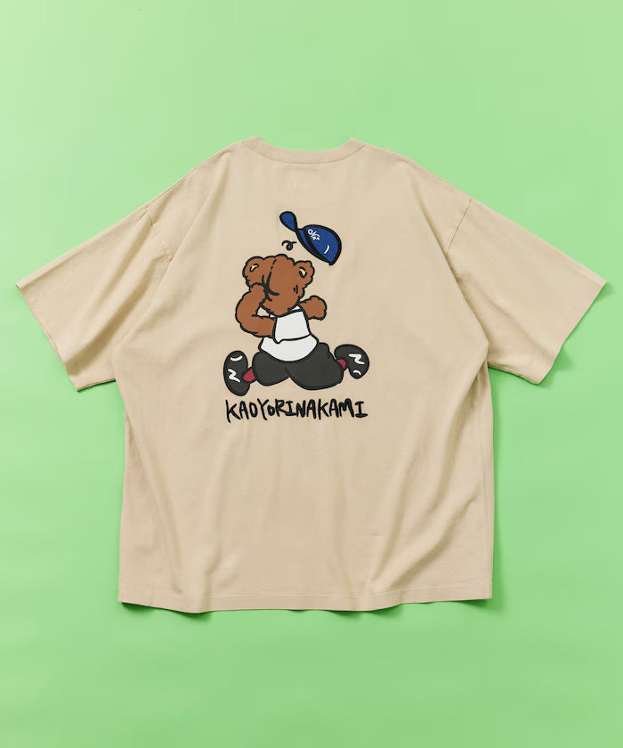 [Sales start on May 22 at 12:00] kaoyorinakami × FREAK'S STORE / Kaoyorinakami limited edition Hashiri Punch Bear Tee