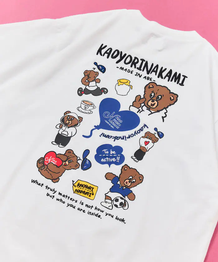 [May 22 12:00 Sales Start] kaoyorinakami × FREAK'S STORE / Kaoyorinakami Special Edition Random Bear Tee