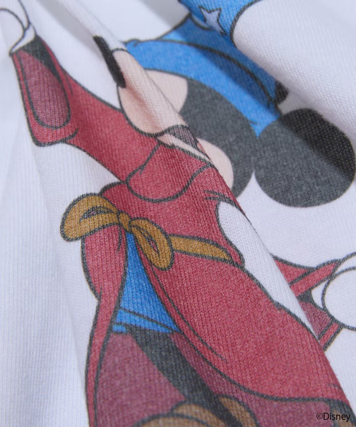 [DISNEY FANTASIA] Big Front Print Long T
