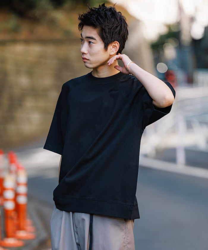 STORATECH/Stratech Lightweight Wide Silhouette Raglan T-Shirt/Antibacterial/Odor Resistant/Antimicrobial/UV Cut/Contact Cooling Moisture-Wicking 【Limited Edition】