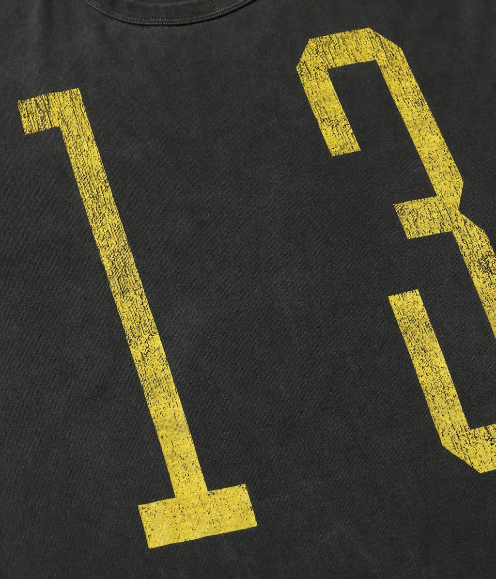 MODUCT PIGMENT DYED “UNLUCKY NUMBER” T-SHIRT (SHORT SLEEVE)