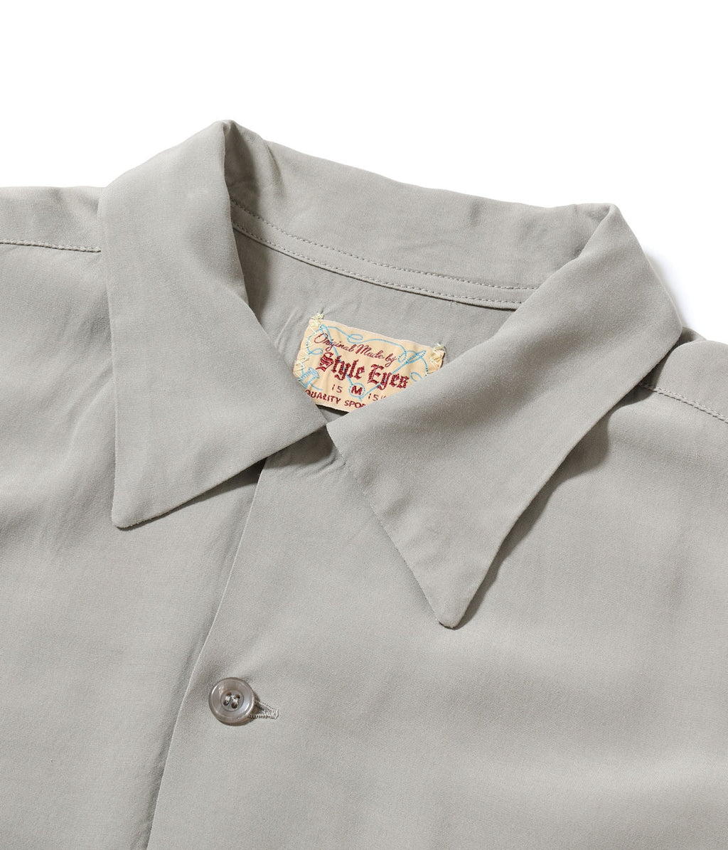 RAYON BOWLING SHIRT “PLAIN”