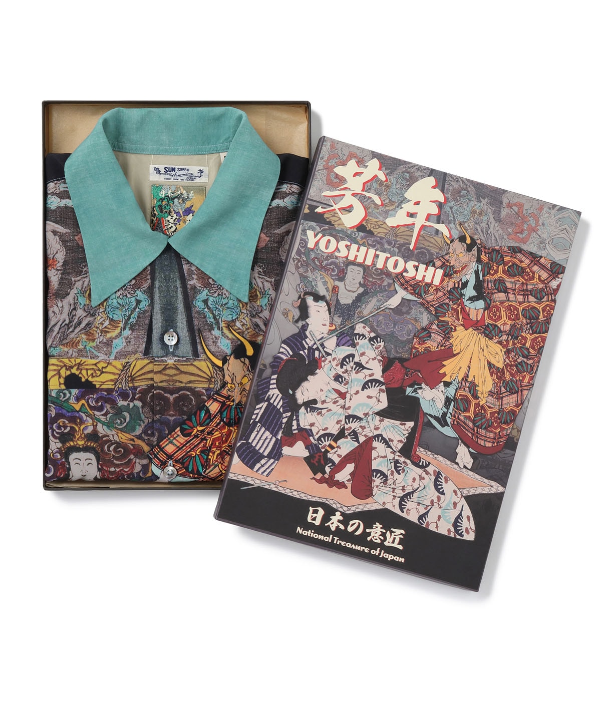 Sun Surf × Yoshitoyo Tsukioka Special Edition 'Hyōshidō Inaka Genji'