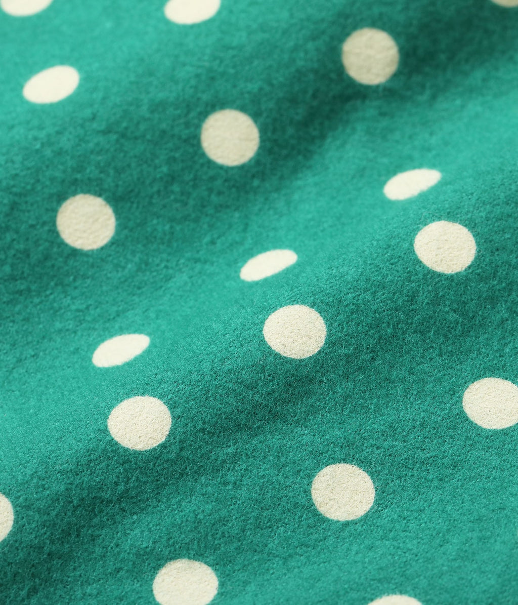 Early 1950s Style Flannel Sports Shirt “POLKA DOT”