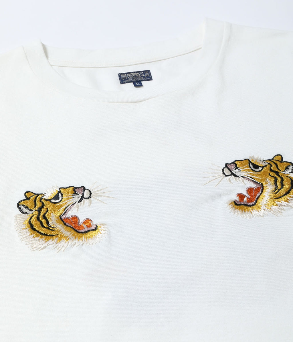 LONG SLEEVE SUKA T-SHIRT EMBROIDERED “TIGER”