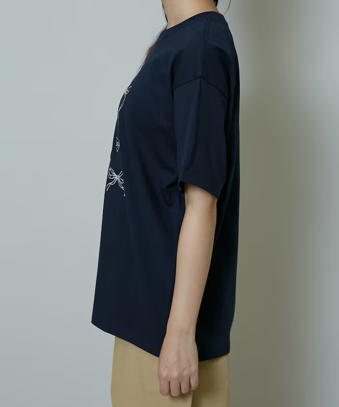Ribbon Embroidery T-Shirt Limited Edition