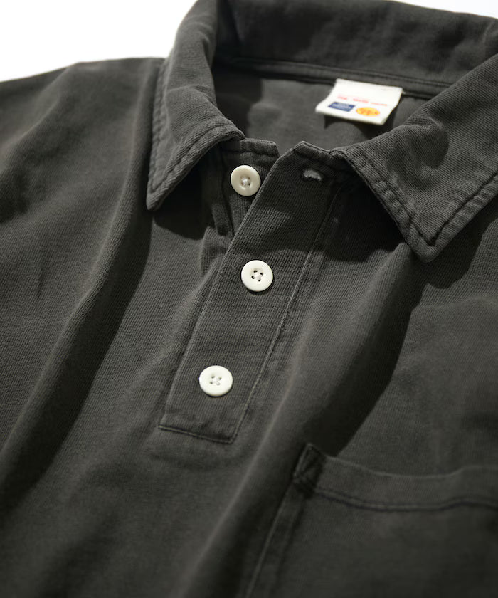 HEAVY WEIGHT/Heavyweight Pigment Short Sleeve Polo Shirt/T-shirt/10.5 oz