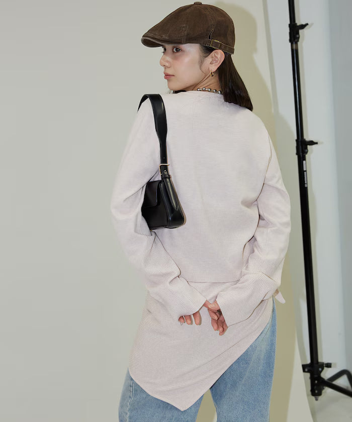 Stole Set Crew Neck Cardigan Limited Edition