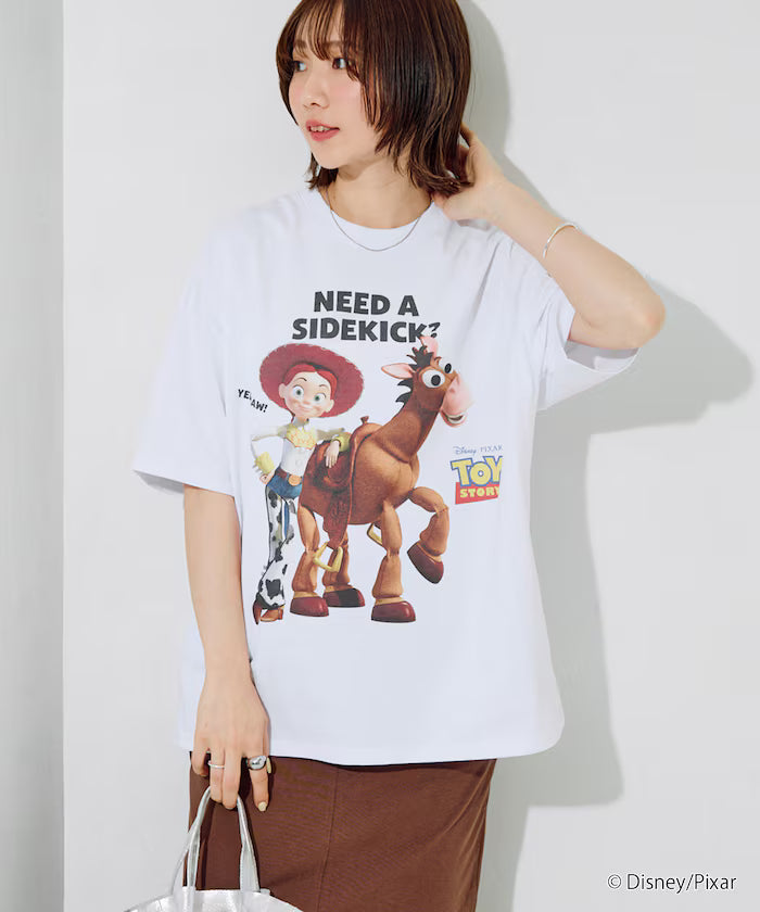 [April 20 12:00 release][Made to Order Product] 'Toy Story' Exclusive Character Print Crew Neck T-shirt Limited Edition