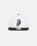 NEW ERA 59FIFTY SWIRLY S - White/Black