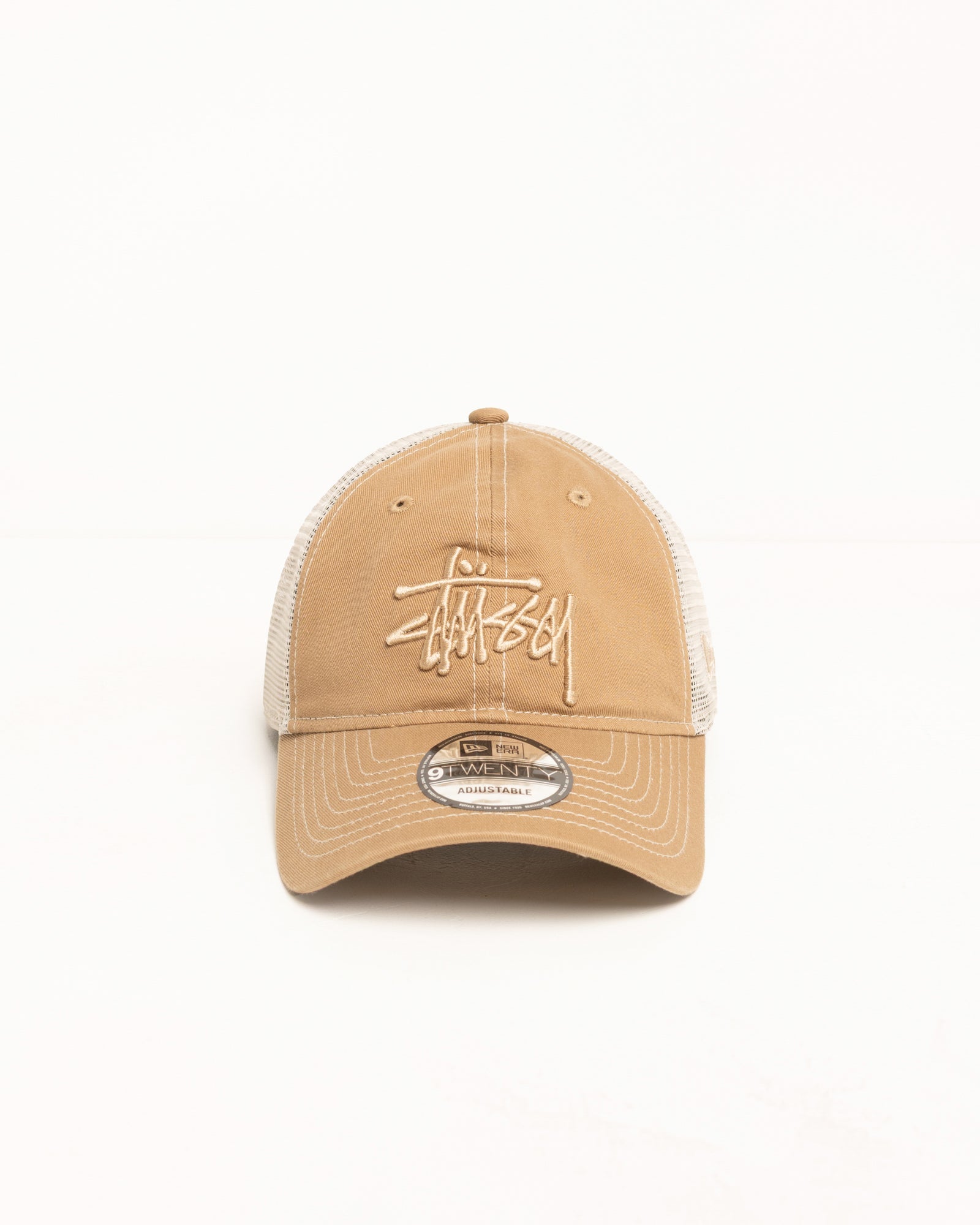 NEW ERA 9TWENTY WASHED BASIC TRUCKER - Khaki