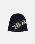 BRUSHED OUT STOCK SKULLCAP - Black