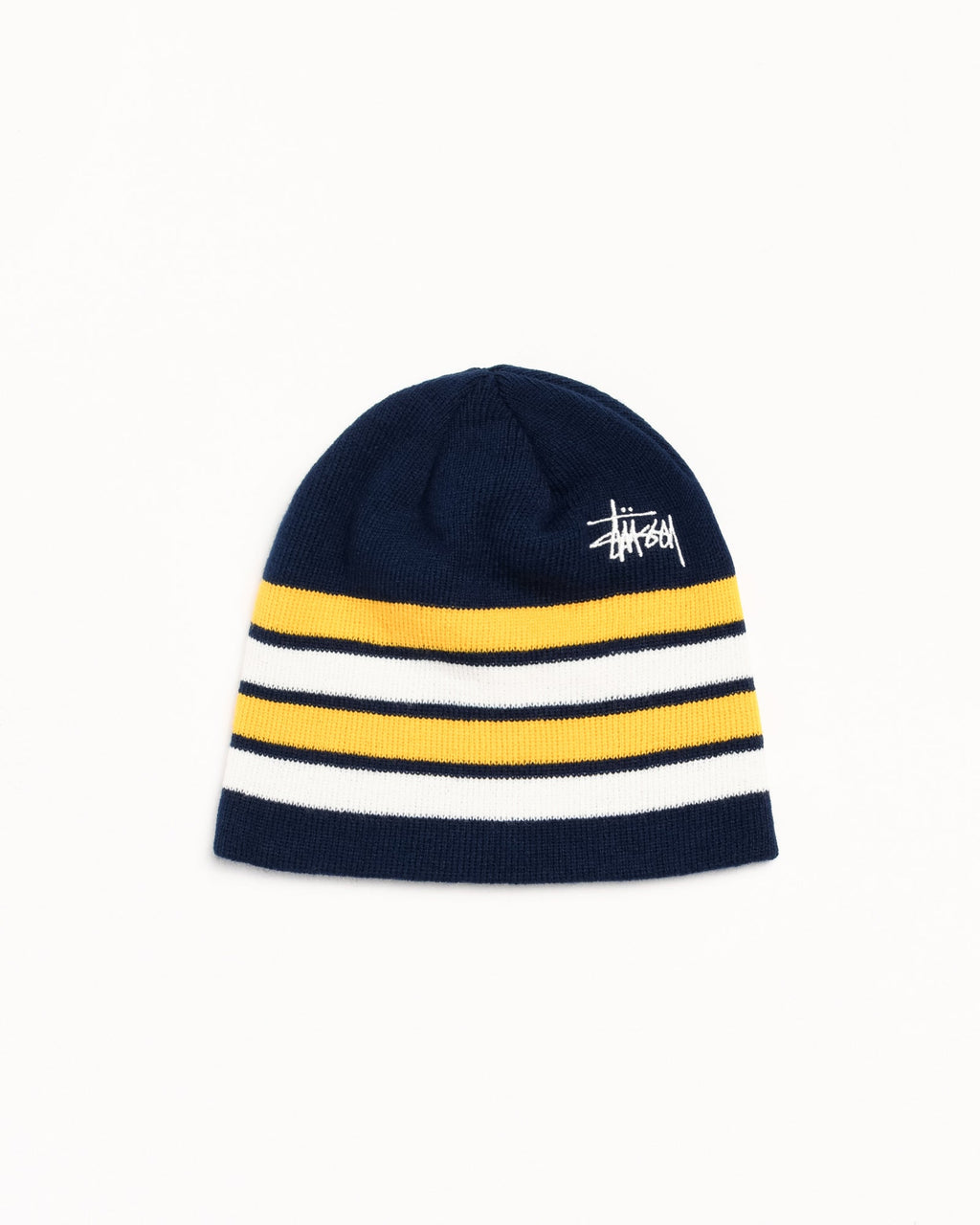 BASIC STRIPE SKULLCAP - Navy
