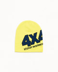 4X4 SKULLCAP - Lime